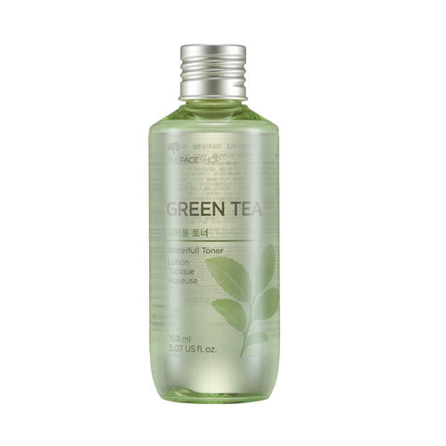 The Face Shop - Green Tea Waterfull Toner 150ml