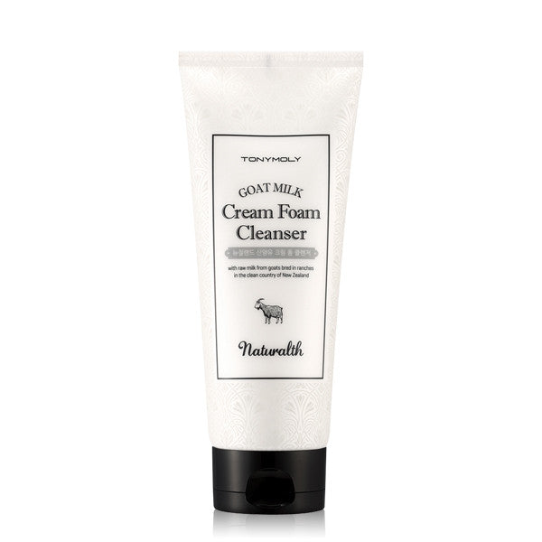 Tony Moly - Naturalth Goat Milk Cream Foam Cleanser 200ml